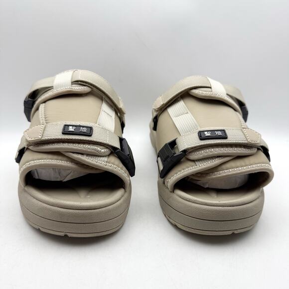 Seichi Mens Yoroi V2 Slide Sandals US 8 EU 41 Stone Tan NIB main image 11